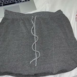 Grey Comfy Skirt